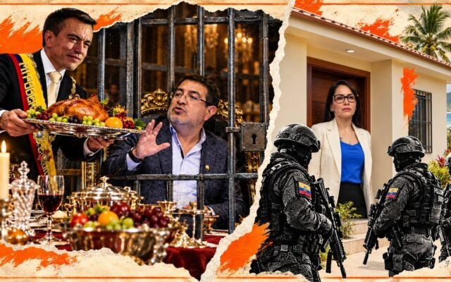 Denuncia sobre los privilegios carcelarios de Santiago Díaz y la detención sin pruebas de Luisa González en Ecuador.
